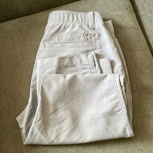 Mens Under Armour Golf Pants 32x30 gray
